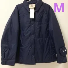 未使用UNIQLO ANYAHINDMARCHパフテックシャツジャケット 紺 M