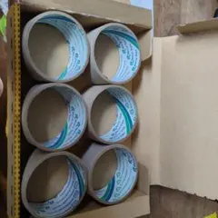 空き芯 6個セット 紙製 工作素材