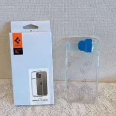 Spigen iPhone 14 Pro ケース クリア ストラップホール