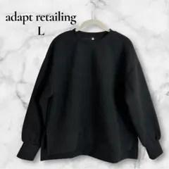 coca ブラック トレーナー L スウェット adapt retailing