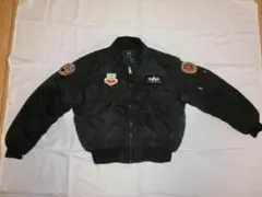 アルファ CWU-45/ P ナイロンフライトジャケット ブラックX L