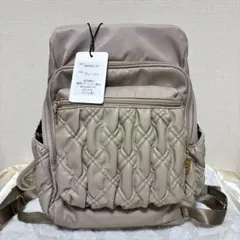 オマケ付き新品未使用Mary Quant ベージュ バックパック - メルカリ