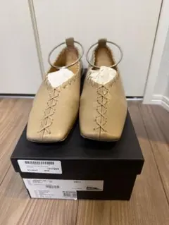 JIL SANDER（ジルサンダー）レザー フラットシューズ / バレエシューズのサムネイル