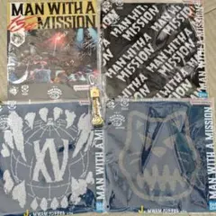 I　J　Ｋ　マンウィズ　一番くじ　MAN WITH A MISSION　タオル