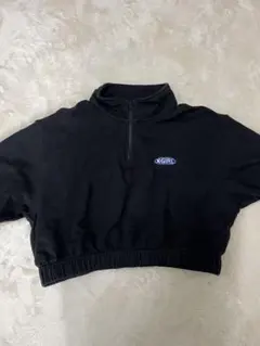 X-girl/クロップド丈スウェット