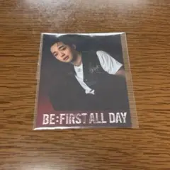 BE:FIRST ALL DAYリュウヘイ　ステッカー