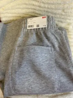 UNIQLO スウェットワイドショーツ 03 Gray Sサイズ 新品ハーフパン