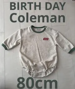 【新品タグ付きBIRTH DAY】コールマンロンパース
