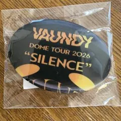 Vaundy DOME TOUR 2026 SILENCE 缶バッジのサムネイル