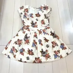 dazzling ミニワンピース　花柄