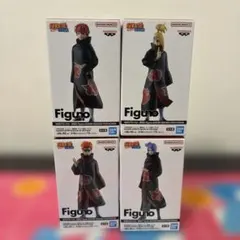 NARUTO-ナルト- 疾風伝 Figuno- 全4種コンプリートセット - メルカリ