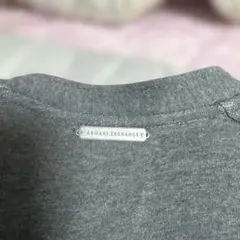 Armani Exchange グレー長袖カーディガン XS