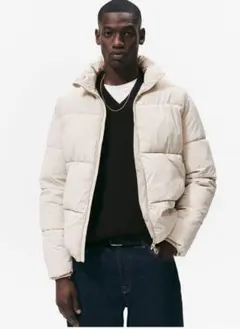 ZARA キルティングジャケット　ダウンジャケット