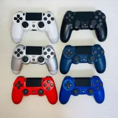 プレステ4 デュアルショック ワイヤレスコントローラー　6色セット