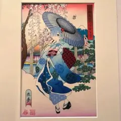 浮世絵木版画『超電磁砲少女 御坂美琴』 - メルカリ