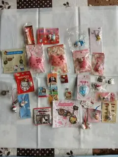 ハローキティ ストラップセット