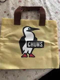 CHUMS イエロー トートバッグ