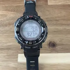 美品！カシオ プロトレック PRW-3500Y-1JF 電波ソーラー方位気圧高度