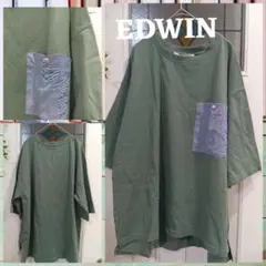 さ*ん様 ✰EDWIN オリーブグリーン 半袖Tシャツのサムネイル