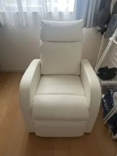 1人掛けソファ ホワイトのサムネイル