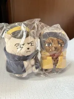 ゴールデンカムイ どうぶつフォーゼマスコット 月島軍曹　鯉登少尉　セット売り