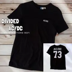 【ディバイデッド】AC/DC メンズXS（us） ロックT バックプリント 黒のサムネイル