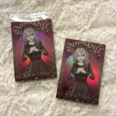 2枚★にじさんじウエハース　健屋花那