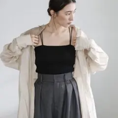 select MOCA セレクトモカ カップ付き キャミソール ブラックのサムネイル