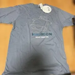 ポケモン カビゴン Tシャツ LL グレー