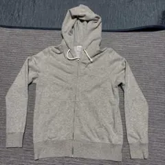 Champion ジップアップパーカー グレー