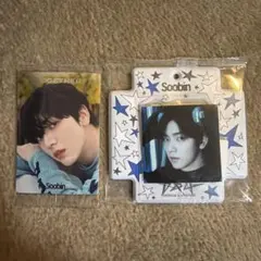 TXT バンダイ　フォトシール&ケース ツインウエハース　スビン