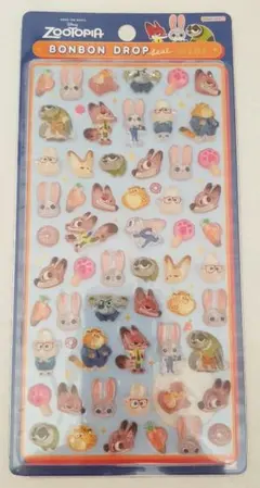 ボンボンドロップシール　正規品　ディズニー　ズートピア 新品　未開封