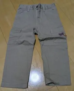 ファミリアキッズ用ベージュロングパンツ 100cm