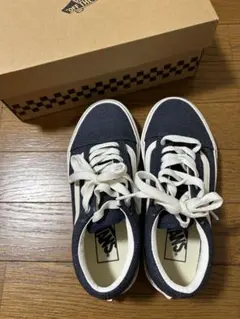 VANS スニーカー ネイビー ホワイト V98CFV.EFCT 27.5㎝ - メルカリ