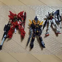 ロボット魂シナンジュ(アニメエディション)&バンシィ·ノルン&ガンダムMk-II ロボット魂シナンジュ(アニメエディション)&バンシィ·ノルン&ガンダム