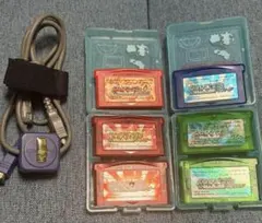 【ポケモンゲームソフト】エメラルド&ルビー&サファイア&ファイアーレッド　纏め売