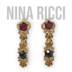 NINA RICCI ニナリッチ イヤリング ゴールド Vintage 美品