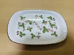 WEDGWOOD ワイルドストロベリー オーバルプレート