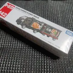 ロングトミカ　142　スバルサンバーキッチントレーラー　未使用のサムネイル