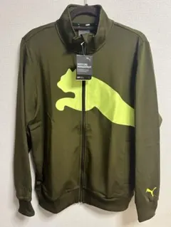 【新品】PUMA ジャージ Lサイズ ビッグ ロゴ 長袖 スポーツ ジップアップ