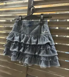 平成レトロ　メゾピアノ　レースフリルキュロット　フェアリーグランジ　平成女児