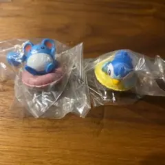 ポケモン ぎらぎらサンシャイン4 ポッチャマ・マリル カプセルトイ ガチャガチャ