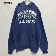 【JERZEES】スウェットパーカー　フーディ　USA製　90’s 古着　L
