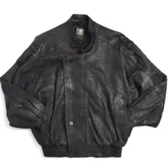 Vintage 80s 90s ラム 羊革 A2 G1 レザーフライトジャケット