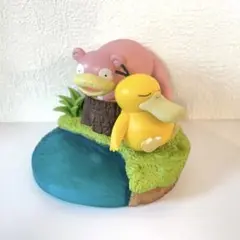 【美品】ポケットモンスターくつろぎタイム　フィギュア　コダック&ヤドン