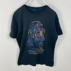 訳有 STAR WARS スターウォーズ R2-D2 Tシャツ サイバー風 Mのサムネイル