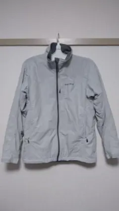 クリマプラス100 ウィズシェルジャケット ライトグレー S