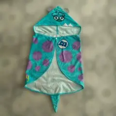 モンスターズインク　サリー　ポンチョ タオル バスタオル フード付き