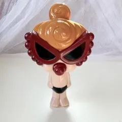 美品　ヒスミニ HYSTERIC MIN ガラガラ ハンディラトル 黒パンツのサムネイル