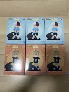 僕のヒーローアカデミア ちあぴこ 轟焦凍 爆豪勝己 フィギュア 6体セット